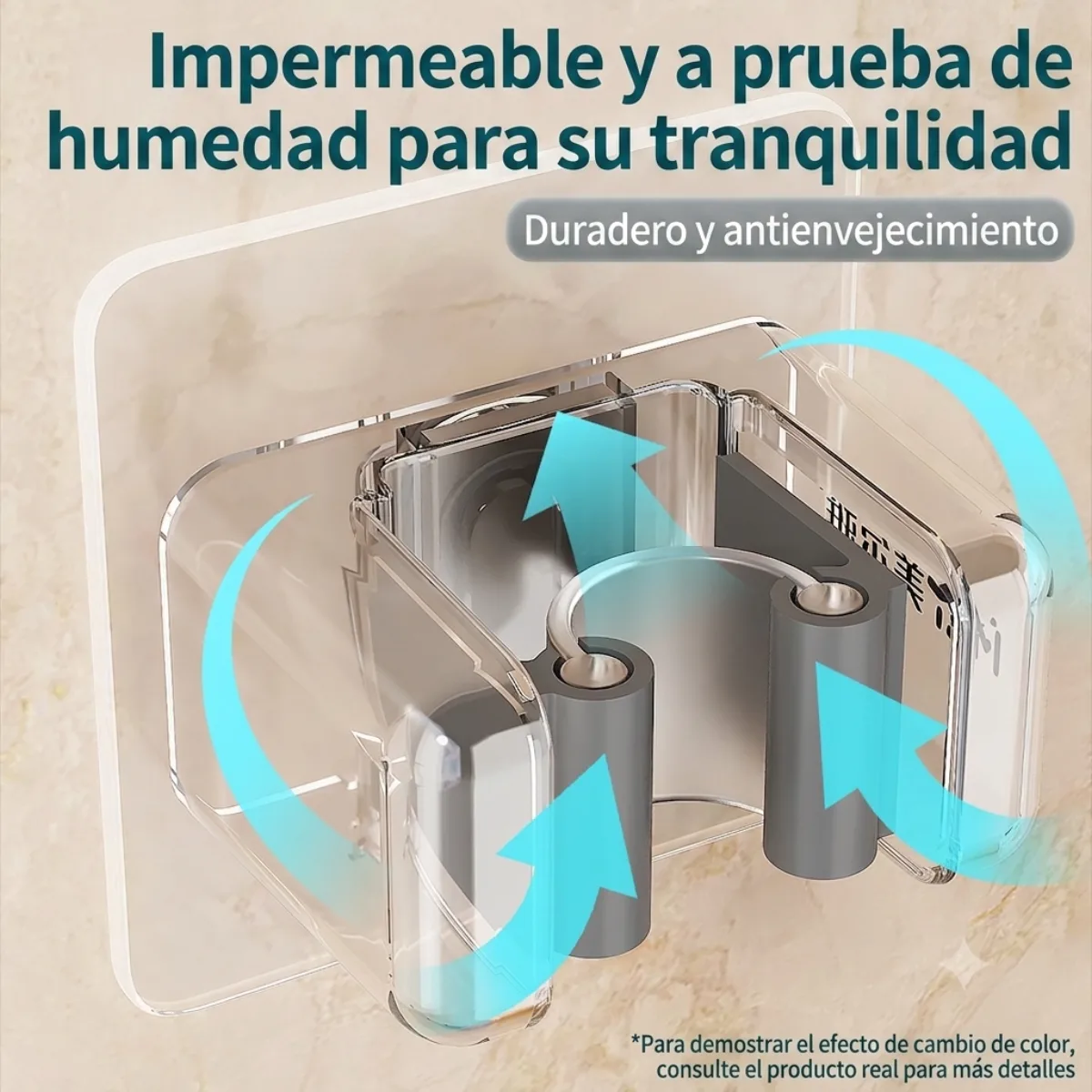 Impermeable y a prueba de humedad